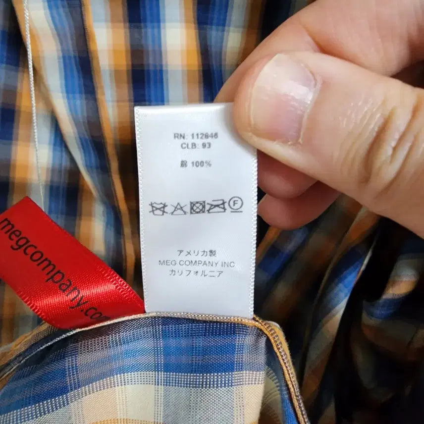 [BUNJANG] Monitaly Check Hooded Parka / [40] 모니탈리 Monitaly / 체크 후드 파카