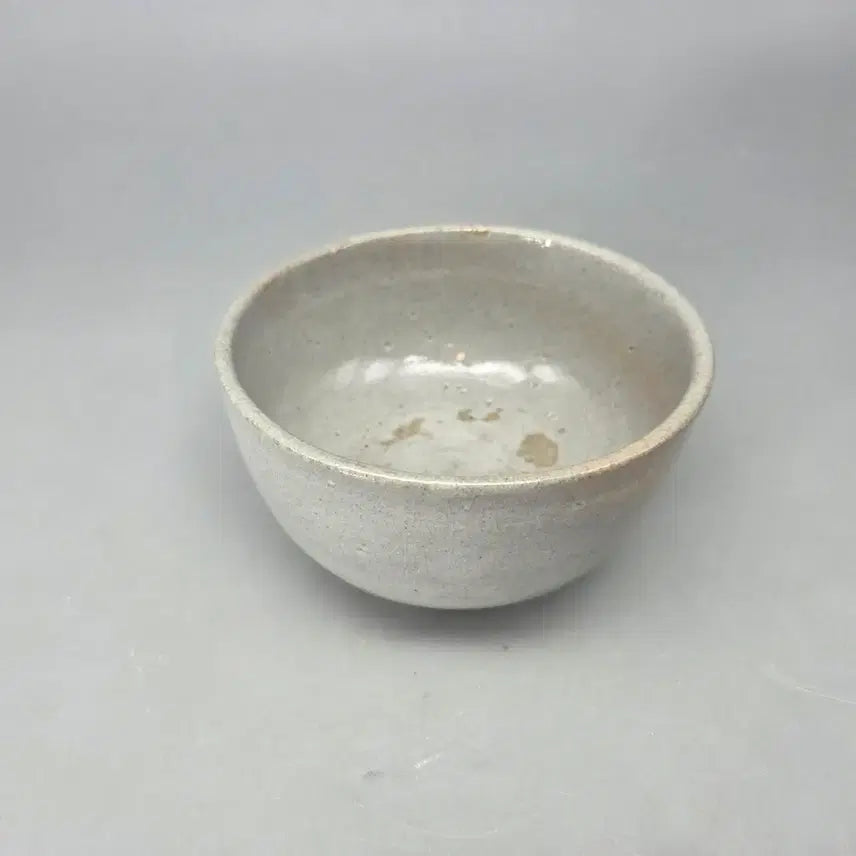 [BUNJANG] Joseon Dynasty White Porcelain Bowl / 진품 조선후기 백자 통형 다완