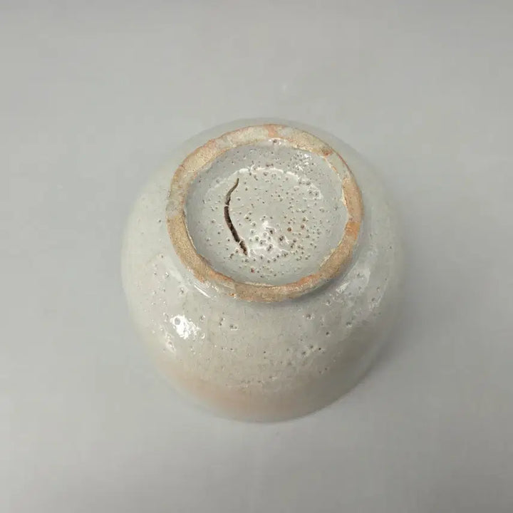 [BUNJANG] Joseon Dynasty White Porcelain Bowl / 진품 조선후기 백자 통형 다완