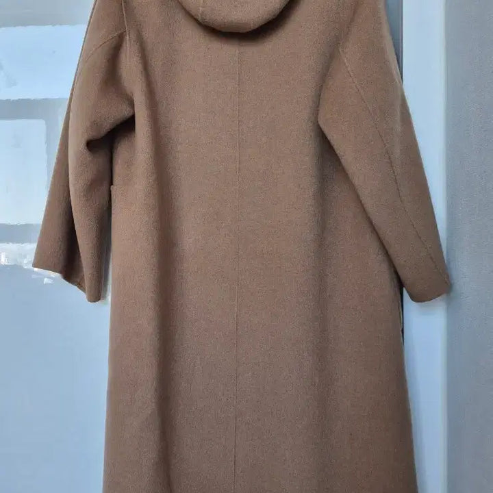 [BUNJANG] TIME Cashmere Hooded Coat / TIME 타임 캐시미어 후드 코트