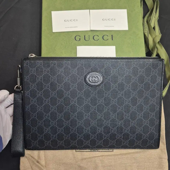 [BUNJANG] Gucci Interlocking Clutch / (새상품급)구찌 신형 인터로킹 클러치