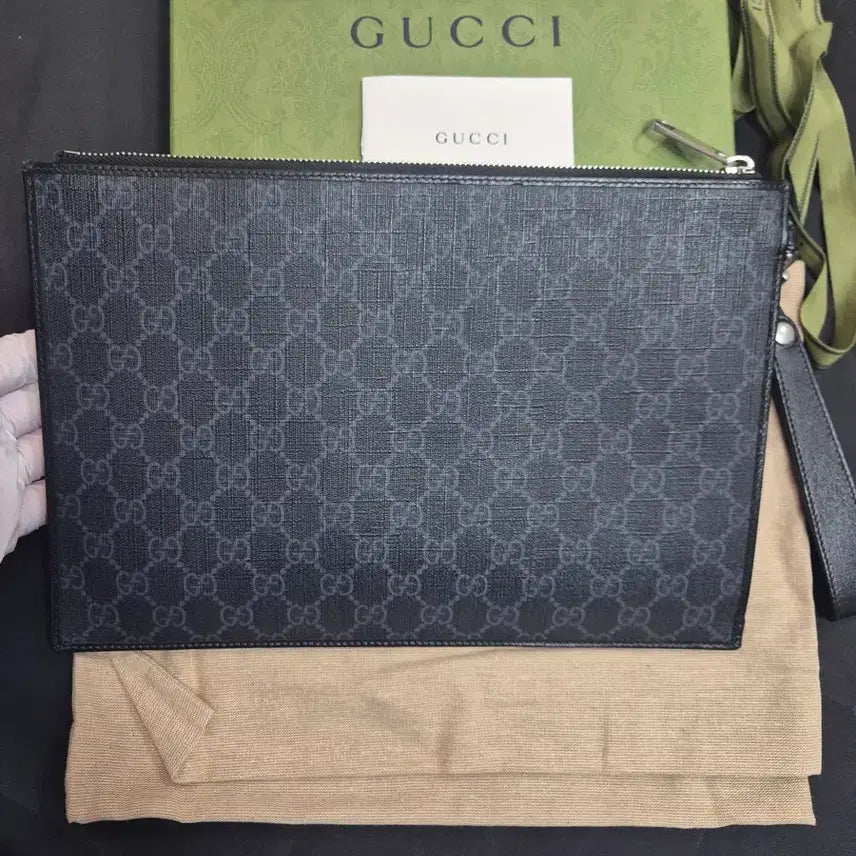[BUNJANG] Gucci Interlocking Clutch / (새상품급)구찌 신형 인터로킹 클러치