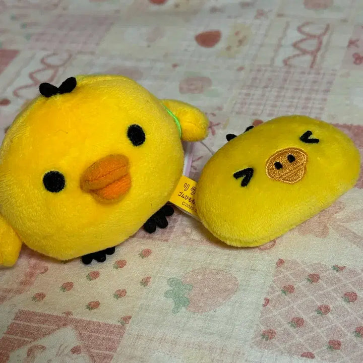 [BUNJANG] Keyiroitori Basic Mascot Holder Badge / (only일괄)키이로이토리 베이직기본고무끈 마스코트홀더표정얼굴뱃지