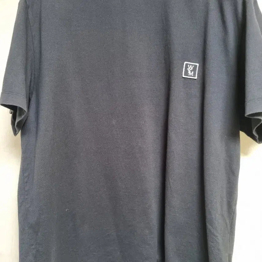 [BUNJANG] Wooyoungmi Cotton Back Logo T-Shirt Gray / [52] 우영미 코튼 백로고 티셔츠 그레이