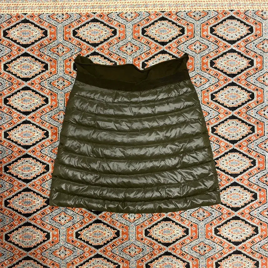 [BUNJANG] VTG Duck Down Padded Skirt (Khaki) - Women&