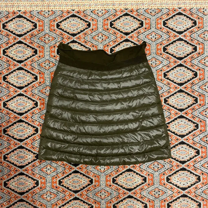 [BUNJANG] VTG Duck Down Padded Skirt (Khaki) - Women&