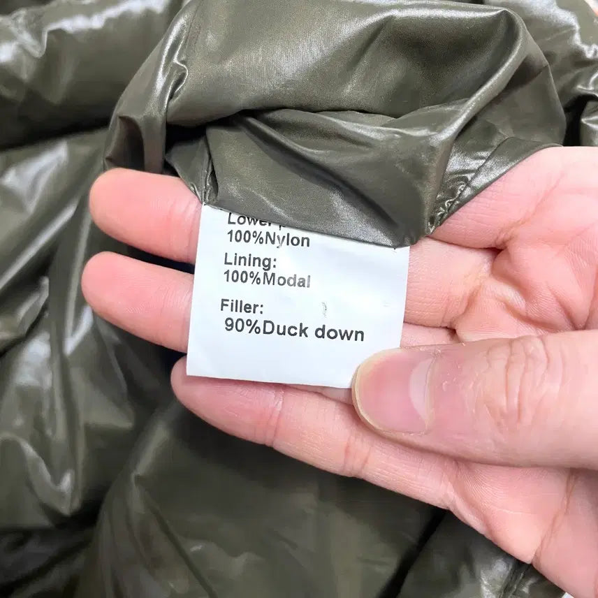 [BUNJANG] VTG Duck Down Padded Skirt (Khaki) - Women&