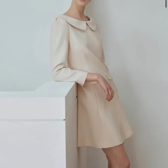 [BUNJANG] TOWAV RONNIE MINI DRESS - CREAM / (새상품택그대로)토와브 브랜드 RONNIE MINI DRESS_CREAM
