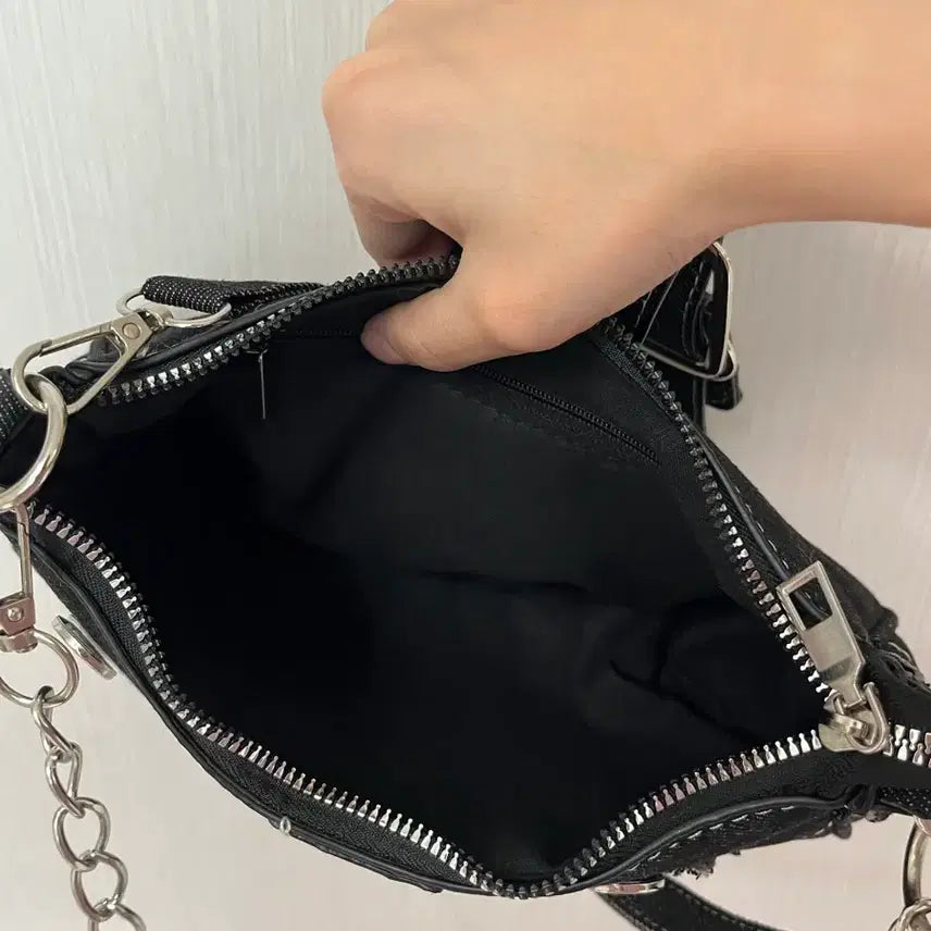 [BUNJANG] Y2K Star Bag / 빈티지 블랙 y2k 별 가방