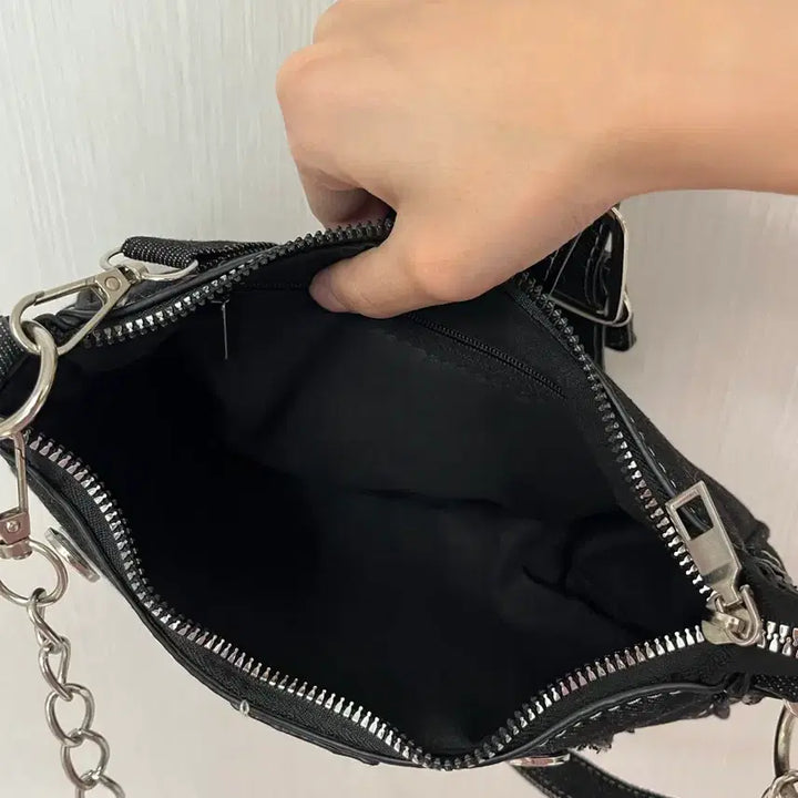 [BUNJANG] Y2K Star Bag / 빈티지 블랙 y2k 별 가방