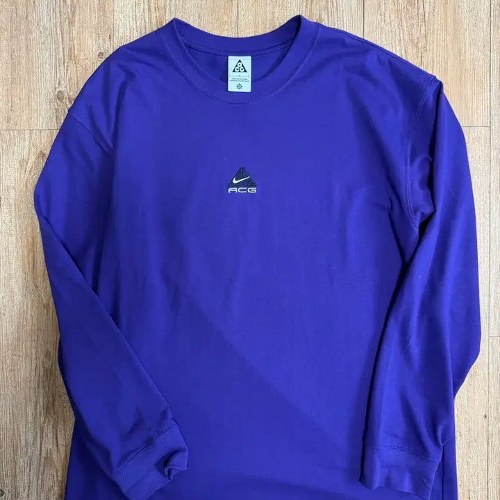 [BUNJANG] Nike ACG Long Sleeve Summit Coat Purple / [L] 나이키 ACG 렁스 롱 슬리브 서밋 코트 퍼플