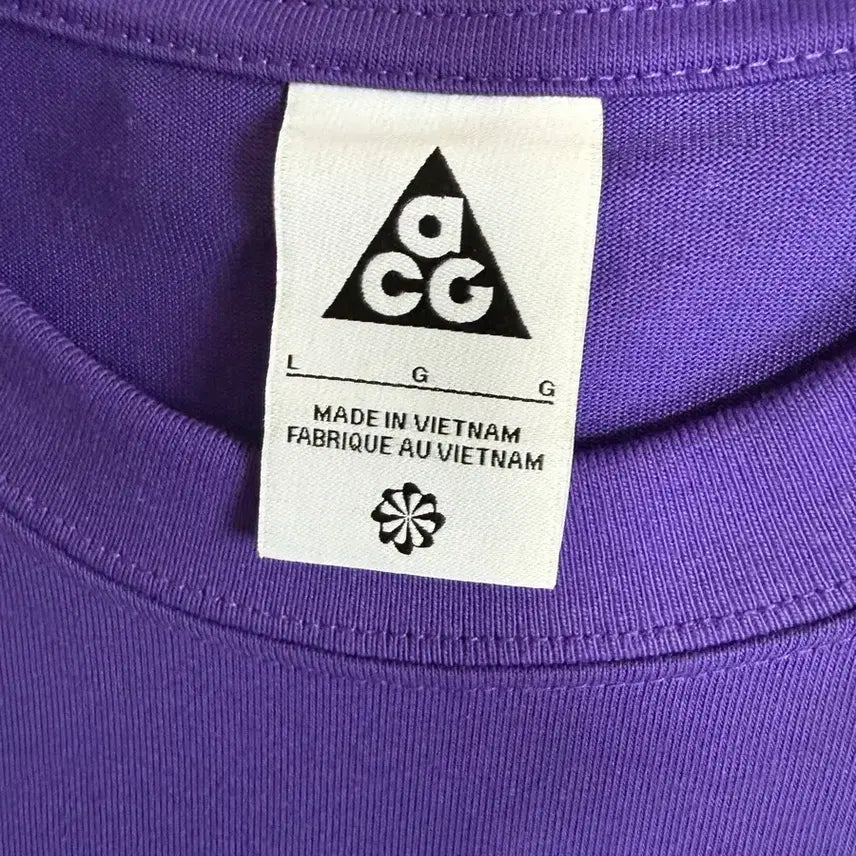[BUNJANG] Nike ACG Long Sleeve Summit Coat Purple / [L] 나이키 ACG 렁스 롱 슬리브 서밋 코트 퍼플