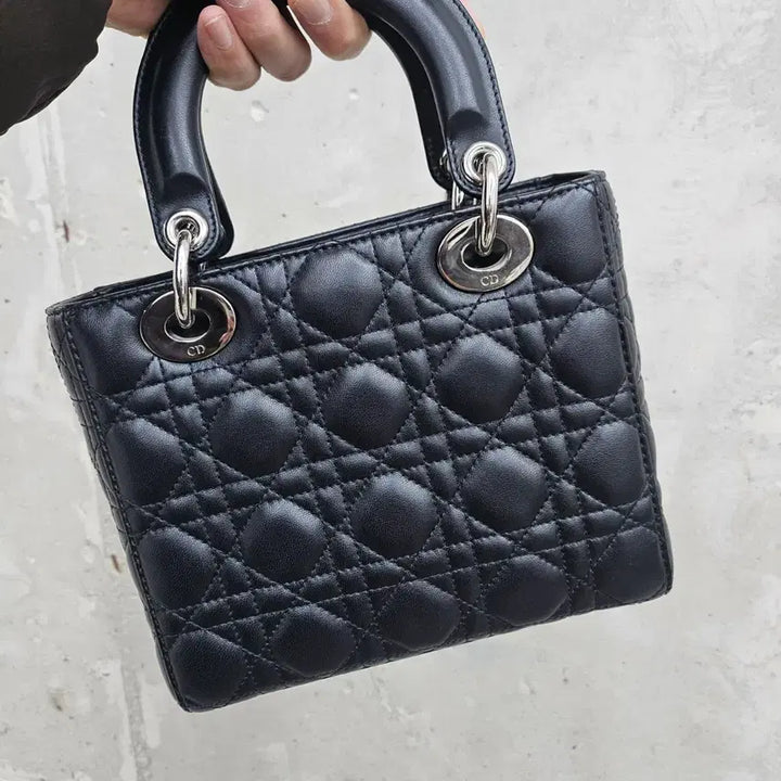 [BUNJANG] Dior Lady Dior Black Small Bag / 디올 레이디백 블랙 스몰 사이즈