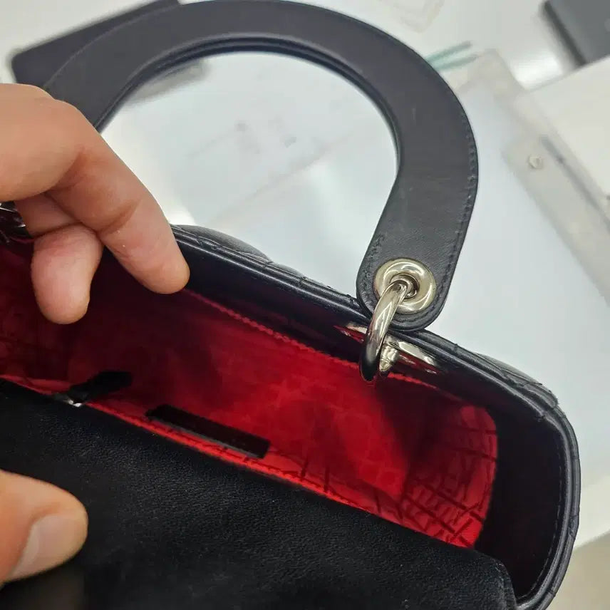 [BUNJANG] Dior Lady Dior Black Small Bag / 디올 레이디백 블랙 스몰 사이즈