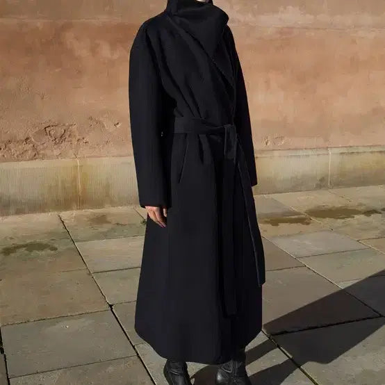 [SOLD OUT] orr 오르 수페리어 캐시미어 코트 네이비 (s)