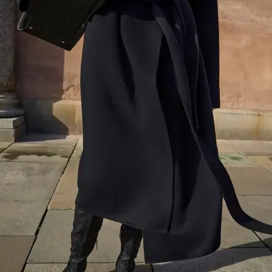 [SOLD OUT] orr 오르 수페리어 캐시미어 코트 네이비 (s)