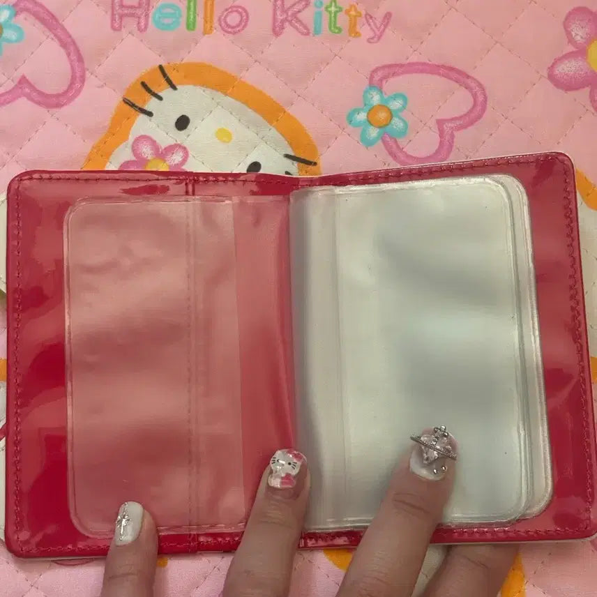 [BUNJANG] Hello Kitty White Card Wallet / 헬로키티 화이트 지갑 카드지갑