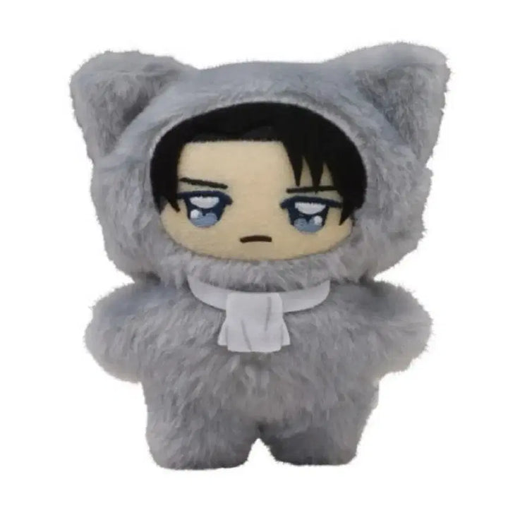 [BUNJANG] Attack on Titan Levi Chimi-Kemo Plush Doll / [미개봉/당일발송] 진격의 거인 리바이 치미케모 솜 인형
