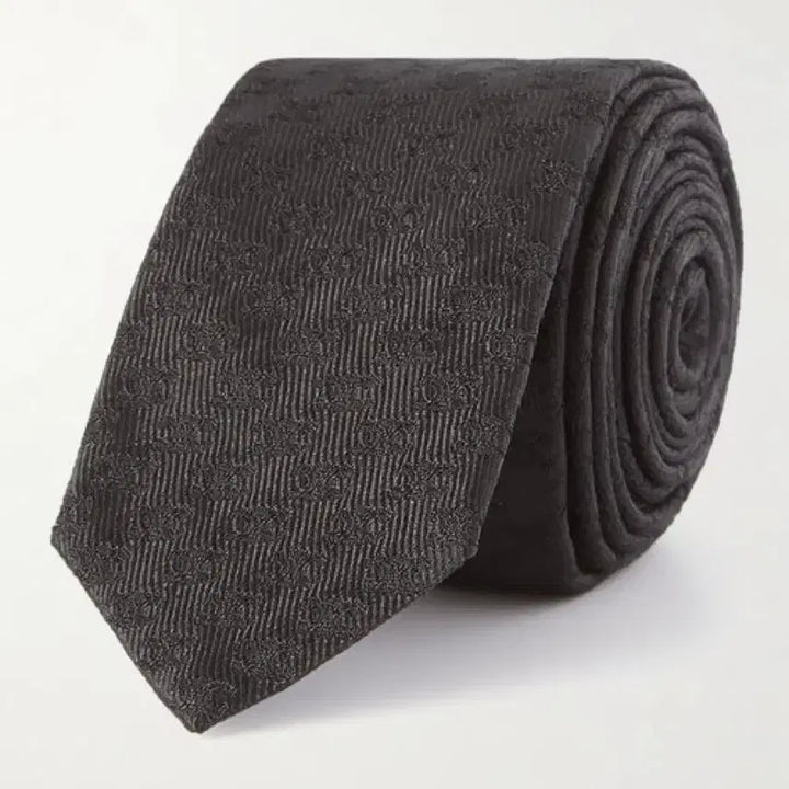 [BUNJANG] Celine Triomphe Silk Tie / [박보검님 착용] 셀린느 24ss 자카드 트리옴페 실크 타이