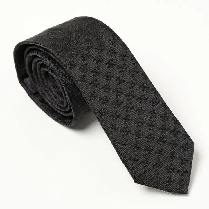 [BUNJANG] Celine Triomphe Silk Tie / [박보검님 착용] 셀린느 24ss 자카드 트리옴페 실크 타이