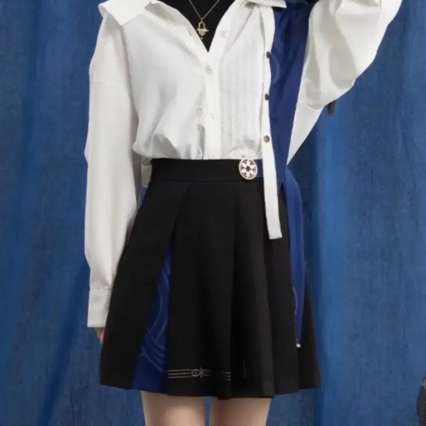 [BUNJANG] Genshin Impact Wanderer Cosplay Skirt (XS) / [급처] 원신 방랑자 사복 치마 공굿 xs 사이즈 공식굿즈 코스프레
