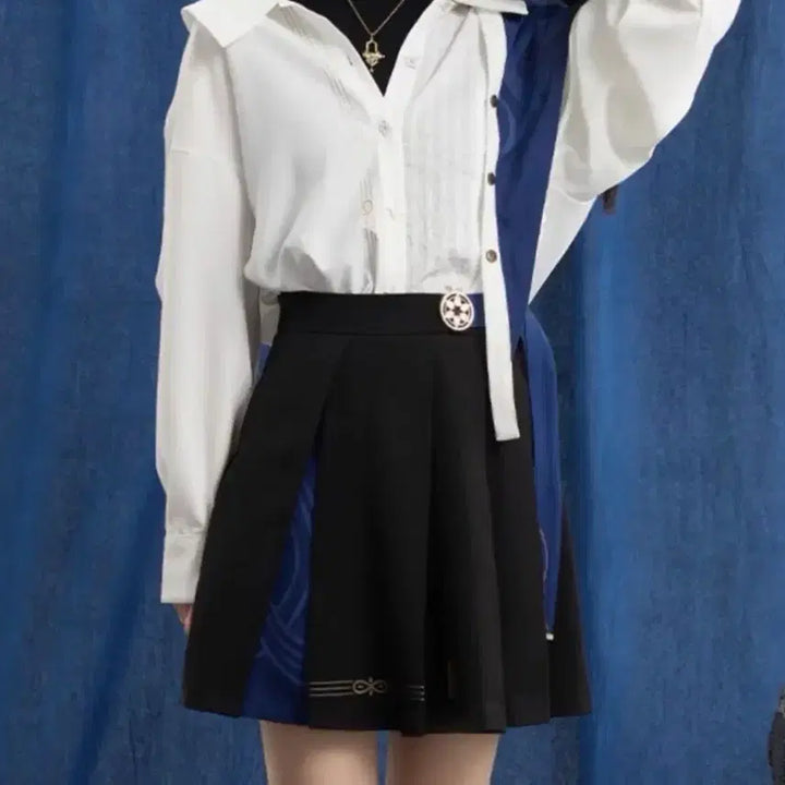 [BUNJANG] Genshin Impact Wanderer Cosplay Skirt (XS) / [급처] 원신 방랑자 사복 치마 공굿 xs 사이즈 공식굿즈 코스프레