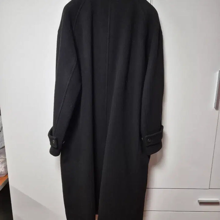 [BUNJANG] ESSENTIAL EQL Black Balmacaan Coat XL / ESSENTIAL by EQL블랙 발마칸 코트 XL