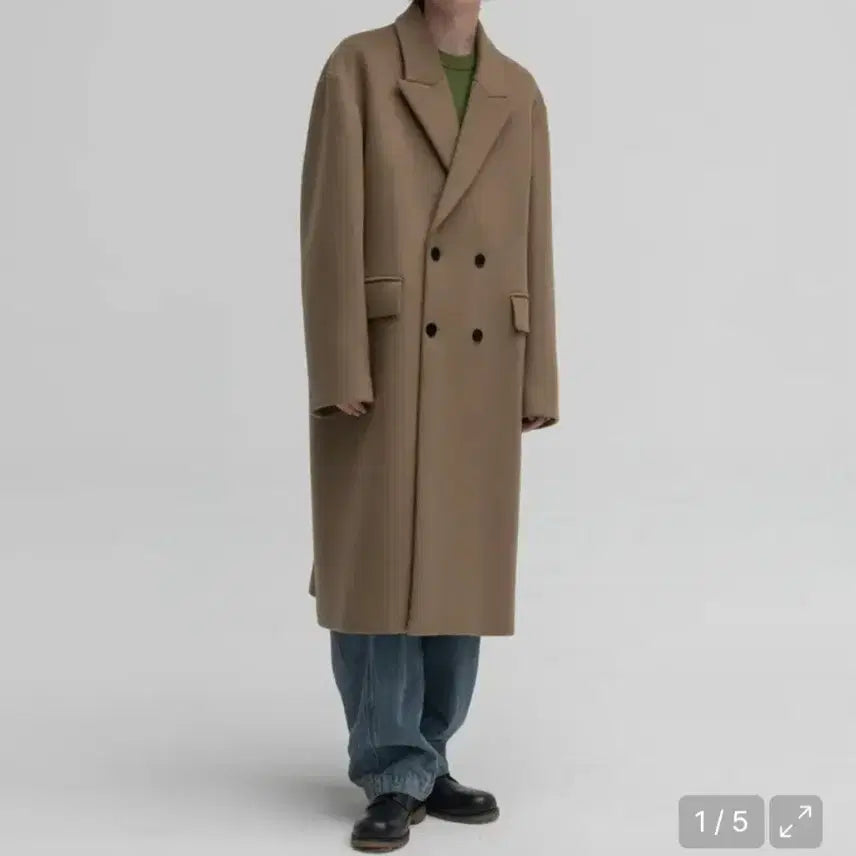 [SOLD OUT] 인사일런스 캐시미어 더블 코트 L사이즈