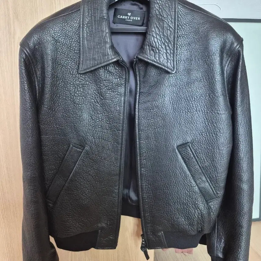 [BUNJANG] Puerhomme Dude9 Shrunk Leather Blouson / 캐리오버(퓨에르옴므, 듀드나인) 슈렁크 레더 블루종