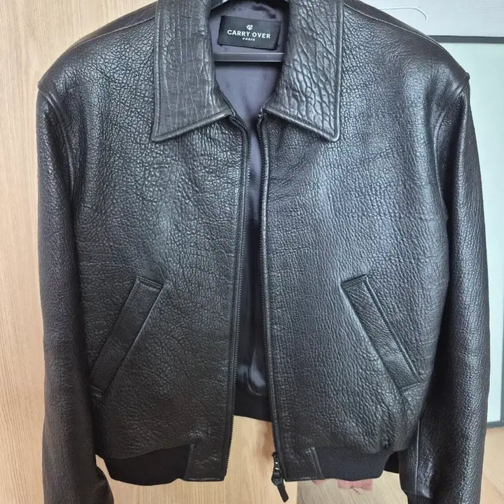 [BUNJANG] Puerhomme Dude9 Shrunk Leather Blouson / 캐리오버(퓨에르옴므, 듀드나인) 슈렁크 레더 블루종