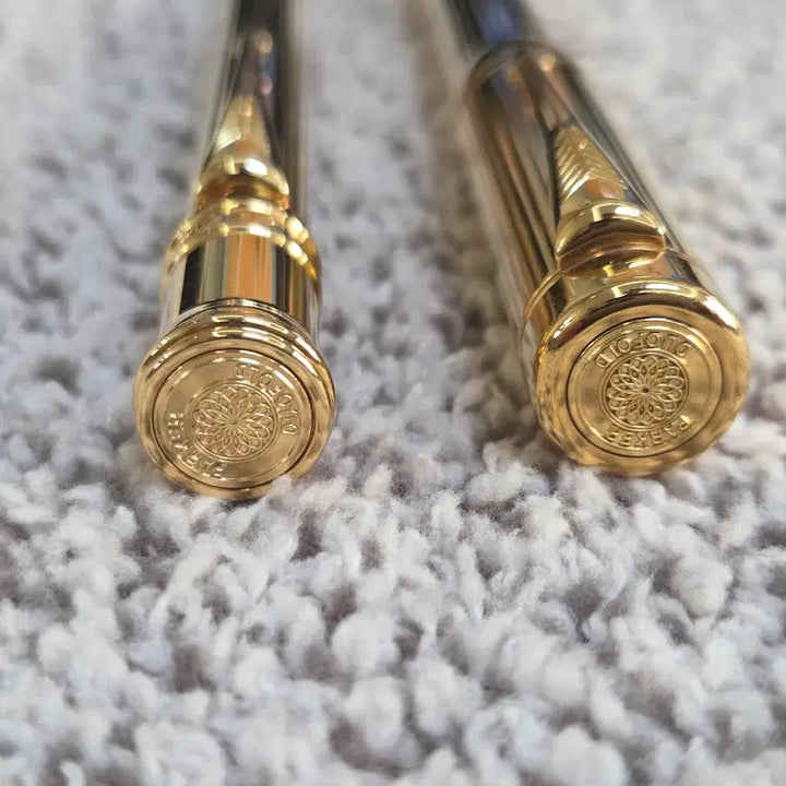 [BUNJANG] Parker Duofold Presidential Solid Gold Sample Fountain Pen and Ballpoint Pen / 파카 듀오폴드 프레지덴셜 솔리드 골드 샘플 만년필 볼펜