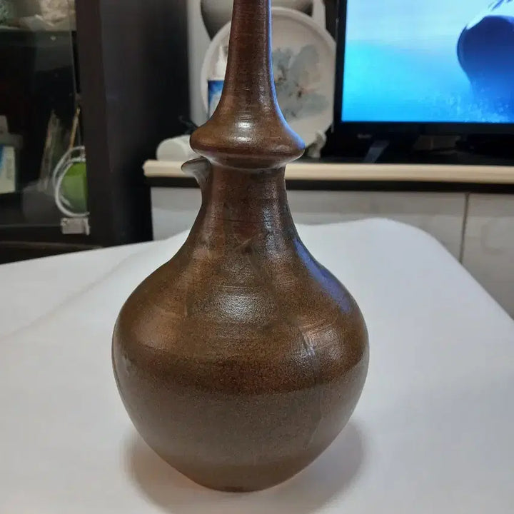 [BUNJANG] Antique Celadon Porcelain Water Bottle / 정병