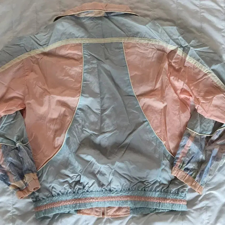 [BUNJANG] Nike Old School Windbreaker / 나이키 올드스쿨 바람막이 핑크색 하늘색 딸기우유 스우시