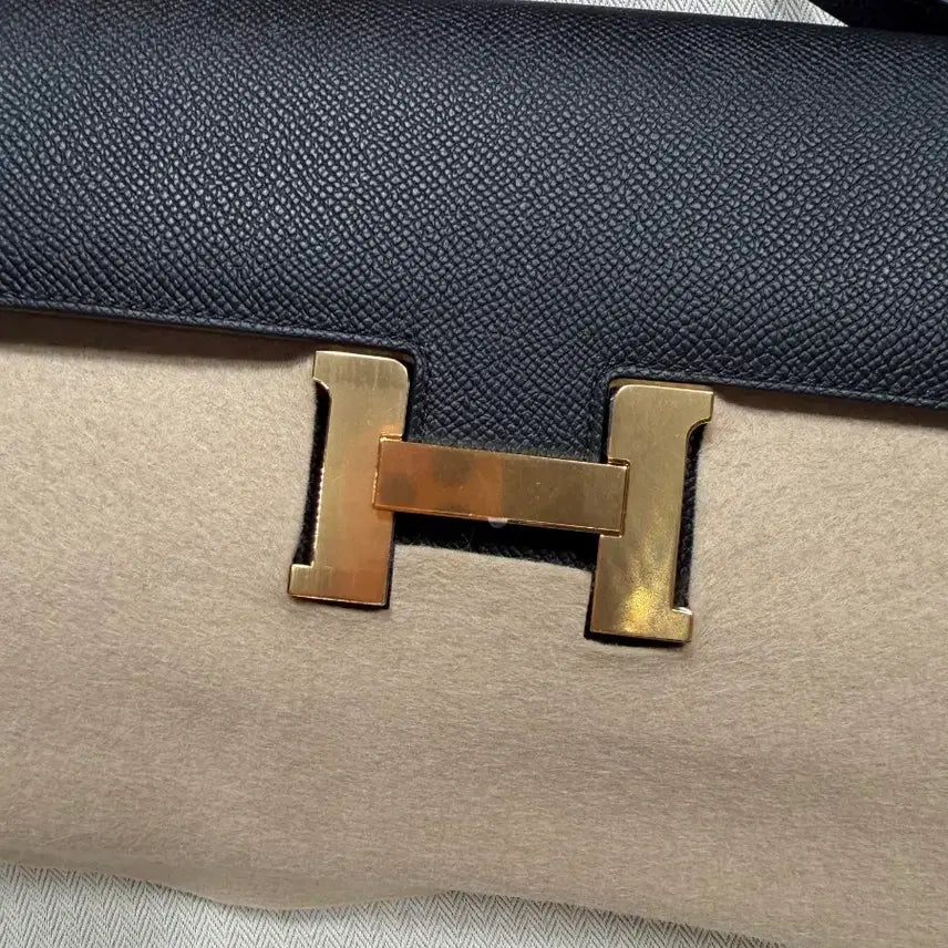 [BUNJANG] Hermes Constance Elan Epsom Gold Hardware Black / 에르메스 콘스탄스 엘란 앱송 금장 검정