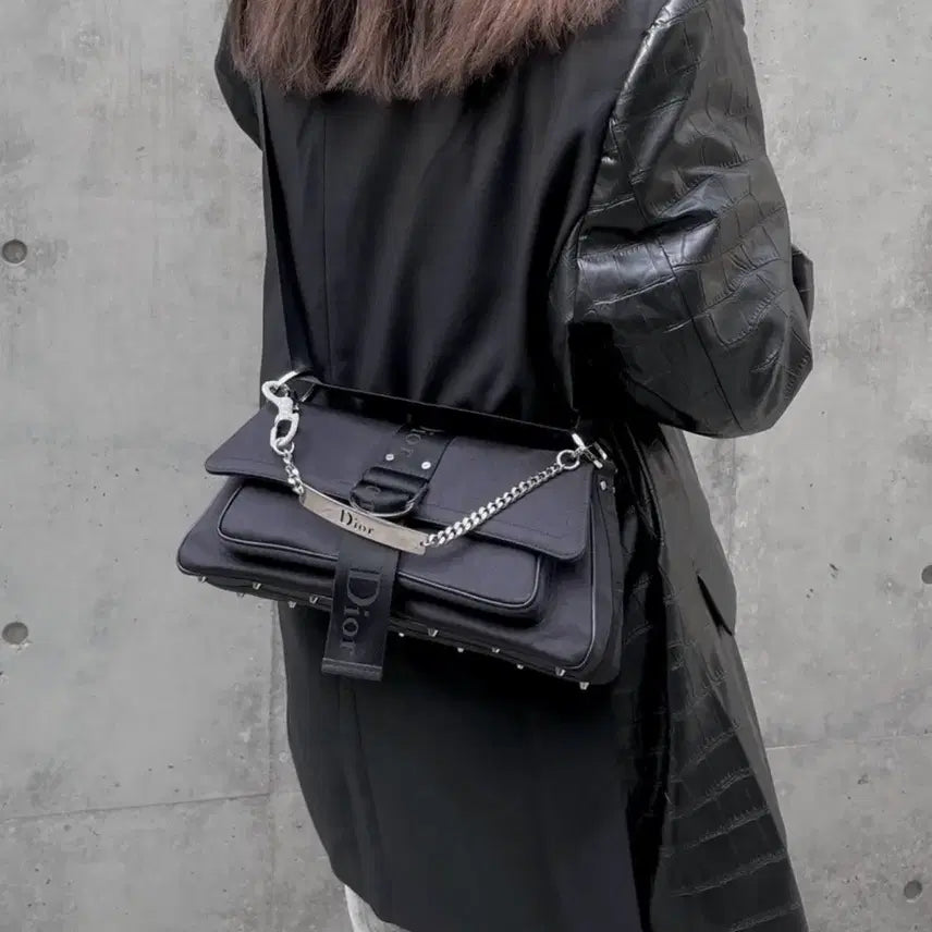 [BUNJANG] Dior Hardcore Shoulder Crossbody Bag / [A 정품] 디올 하드코어 숄더 크로스백