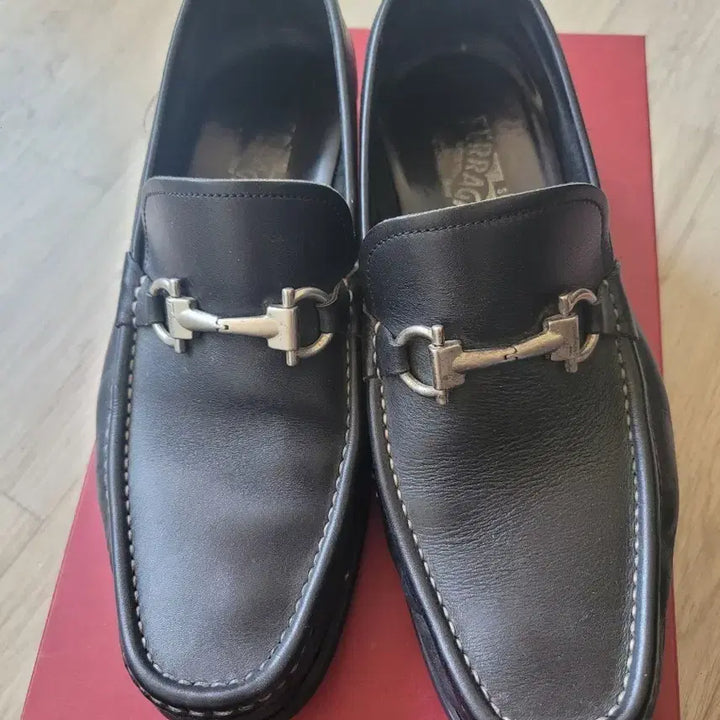 [BUNJANG] Ferragamo Men's Leather Shoes / 페레가모 정품구두