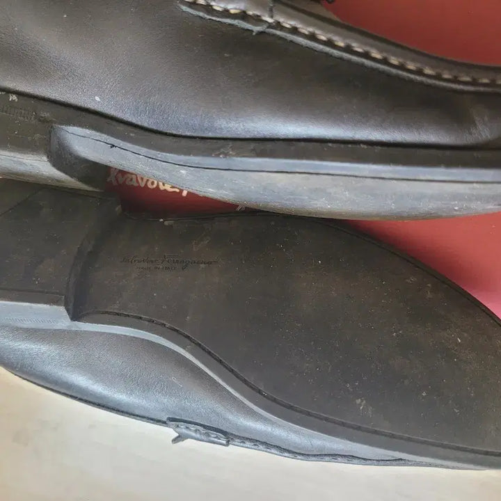 [BUNJANG] Ferragamo Men's Leather Shoes / 페레가모 정품구두