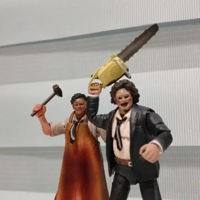 [BUNJANG] Hiya Toys Texas Chainsaw Massacre Leatherface Figure Bundle Set / 히야토이즈 텍사스 전기톱 살인사건 레더페이스 피규어 [일괄]
