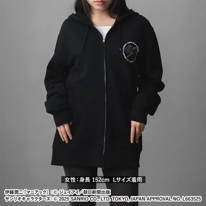 [BUNJANG] Junji Ito Tomie Sanrio Collaboration Hooded Zip-up / 이토준지 토미에 산리오 콜라보 후드집업