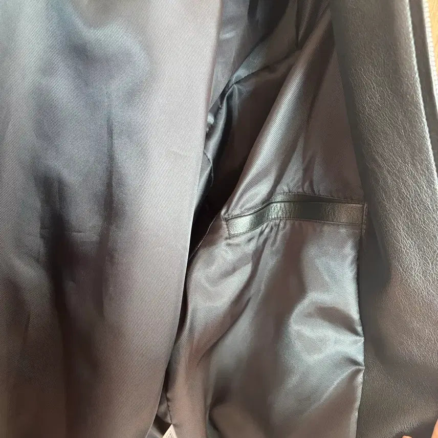 [BUNJANG] Fabrega Beacon Piping Leather Jacket / 파브레가 비콘 파이핑 레더 자켓