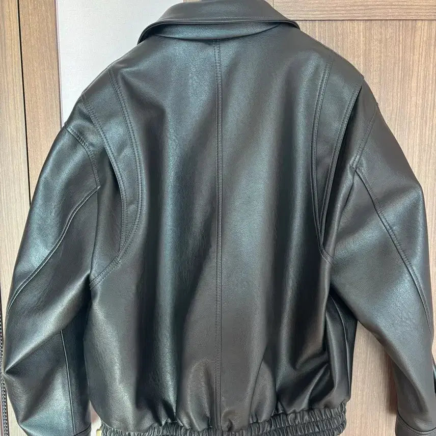 [BUNJANG] Fabrega Beacon Piping Leather Jacket / 파브레가 비콘 파이핑 레더 자켓