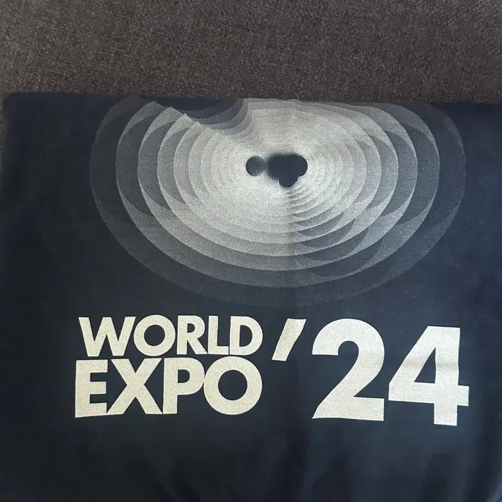 [BUNJANG] Baromiting Tiger World Expo 2024 T-Shirt Navy Size 1 / 바밍타이거 반팔 네이비 1사이즈 2024 world expo