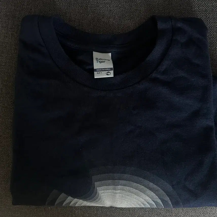 [BUNJANG] Baromiting Tiger World Expo 2024 T-Shirt Navy Size 1 / 바밍타이거 반팔 네이비 1사이즈 2024 world expo
