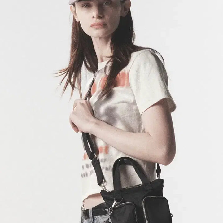 [BUNJANG] Phyps Bear Nylon Crossbody Bag / Phyps 베어키링 나일론 크로스백