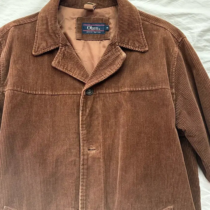 [BUNJANG] Olzen Brown Corduroy Jacket / Olzen 올젠 브라운 코듀로이 자켓