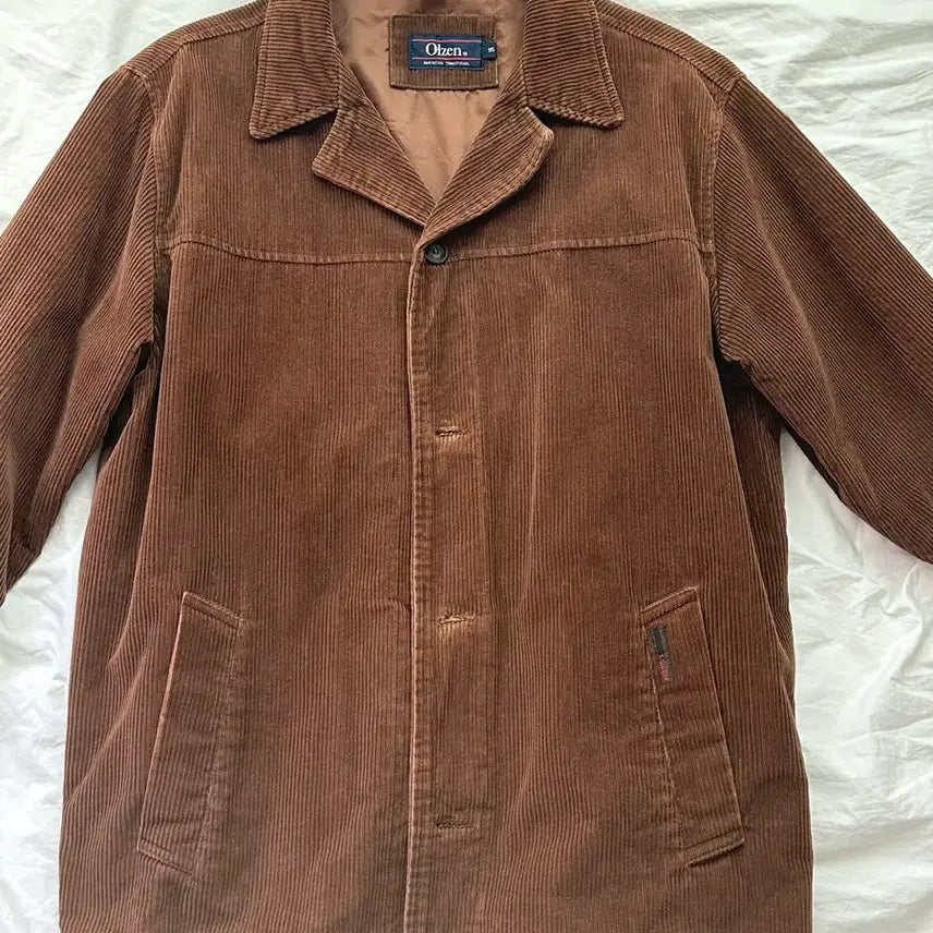 [BUNJANG] Olzen Brown Corduroy Jacket / Olzen 올젠 브라운 코듀로이 자켓