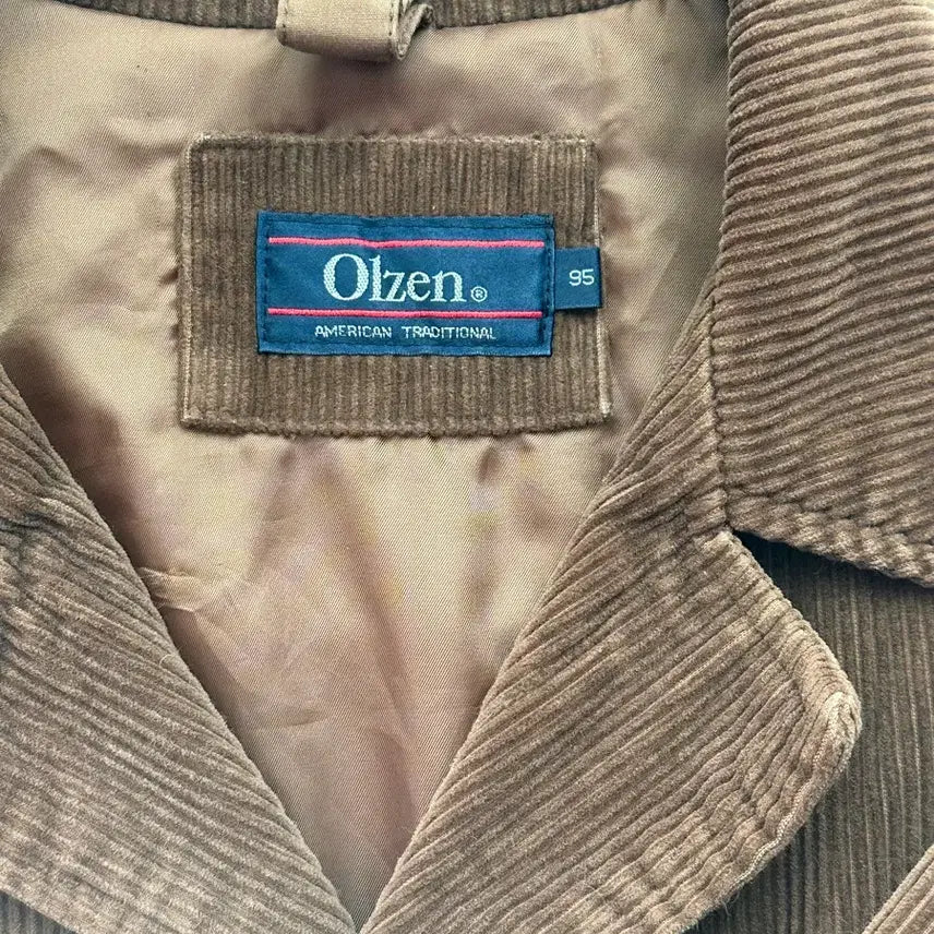 [BUNJANG] Olzen Brown Corduroy Jacket / Olzen 올젠 브라운 코듀로이 자켓