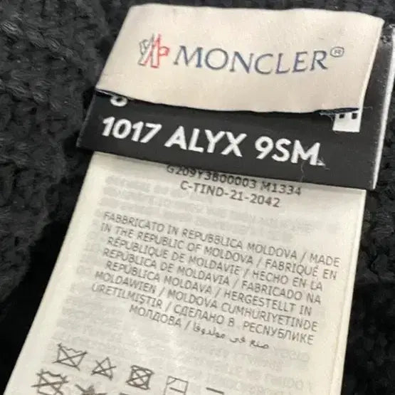 [SOLD OUT] 몽클레어 x 1017 ALYX 9SM 니트 비니
