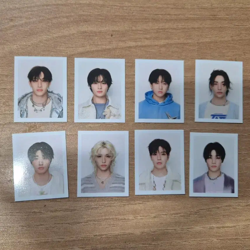 [BUNJANG] Stray Kids Fanmeeting ID Photo Bundle Set / 스트레이키즈 스키즈 팬미팅 증명사진 일괄