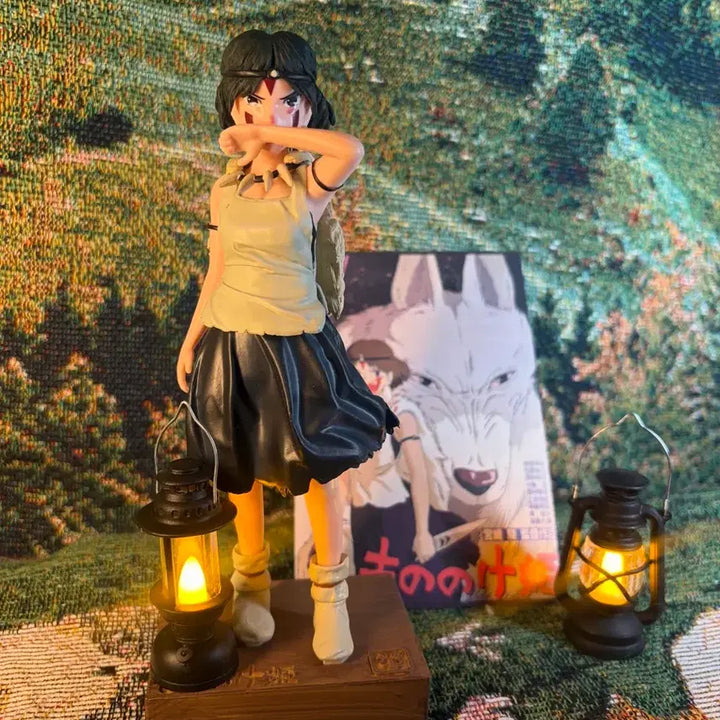 [BUNJANG] Studio Ghibli Princess Mononoke Figure / 원령공주 모노노케히메 피규어
